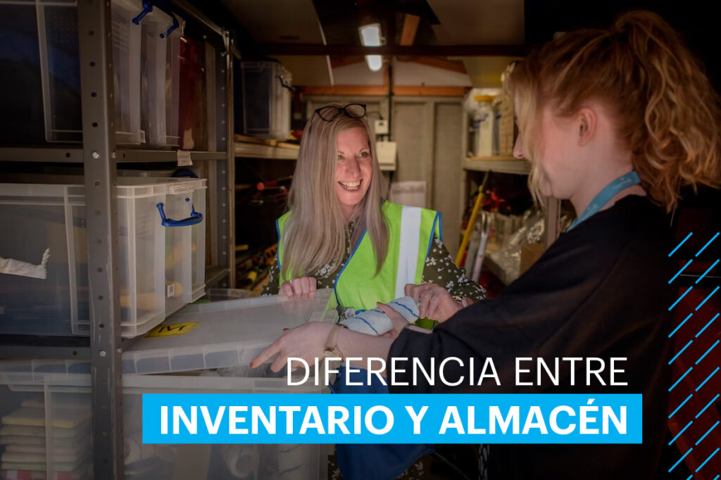 Diferencia entre la gestión de almacenes e inventarios