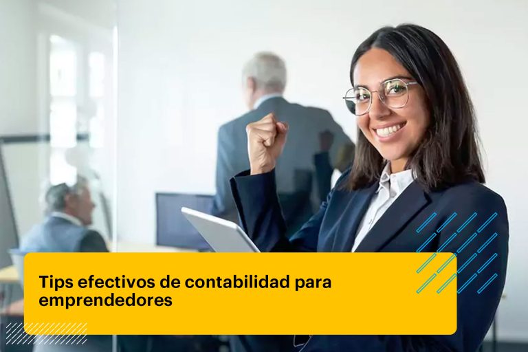 contadora profesional sonriendo