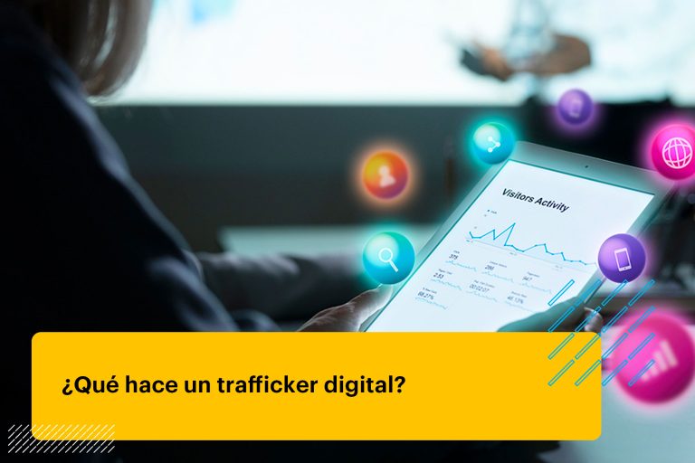 trafficker digital en su campo de trabajo