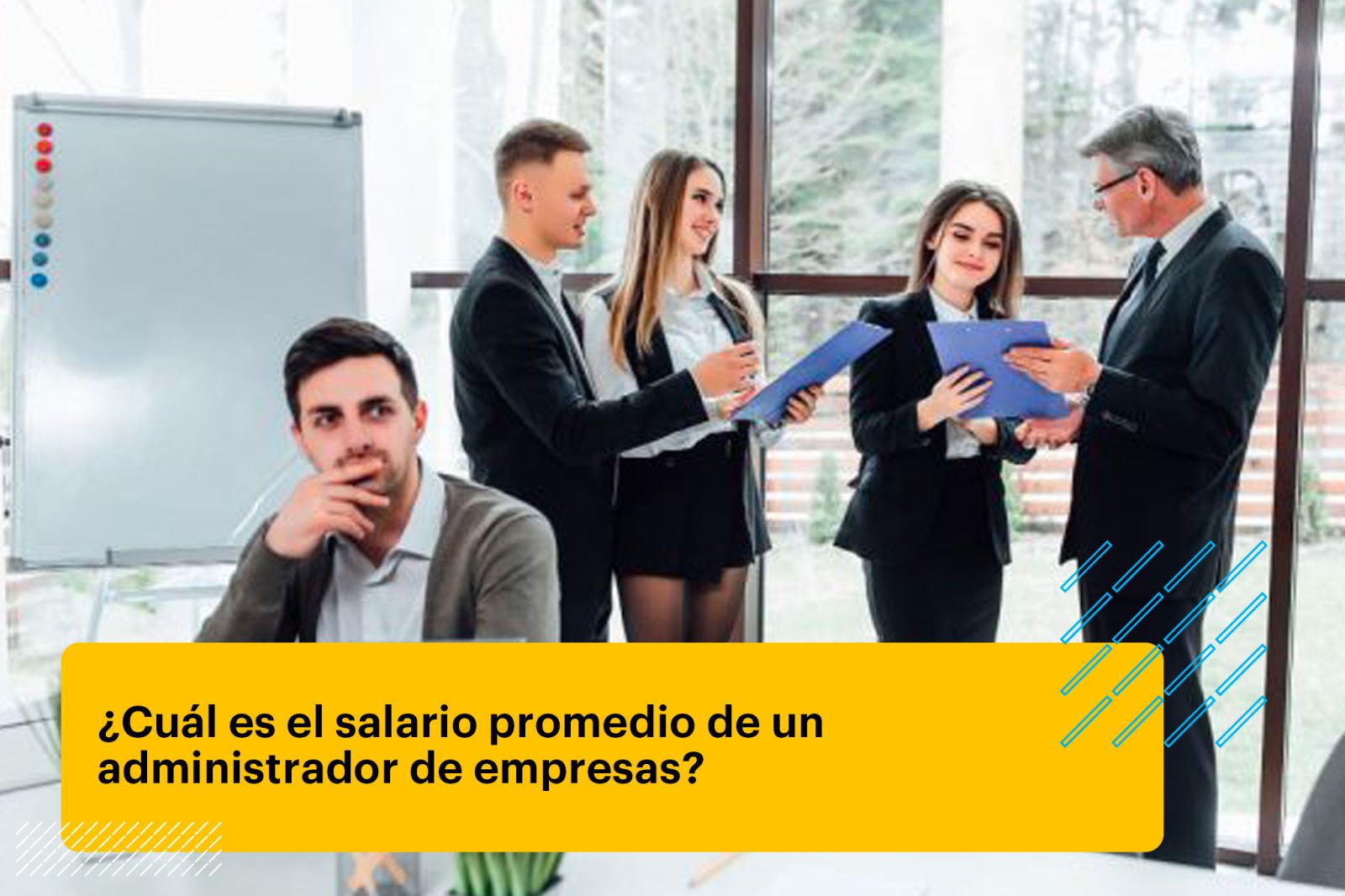 equipo de administradores en una empresa