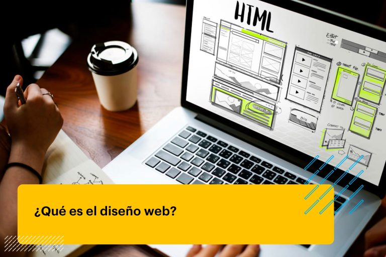 profesional usando HTML para el diseño web