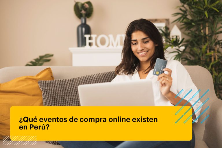 mujer haciendo una compra online