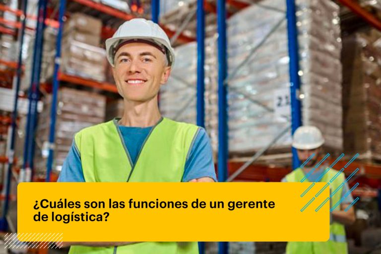 gerente de logística en un almacén