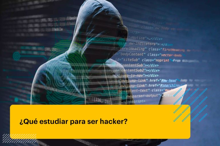 imagen de un hacker profesional