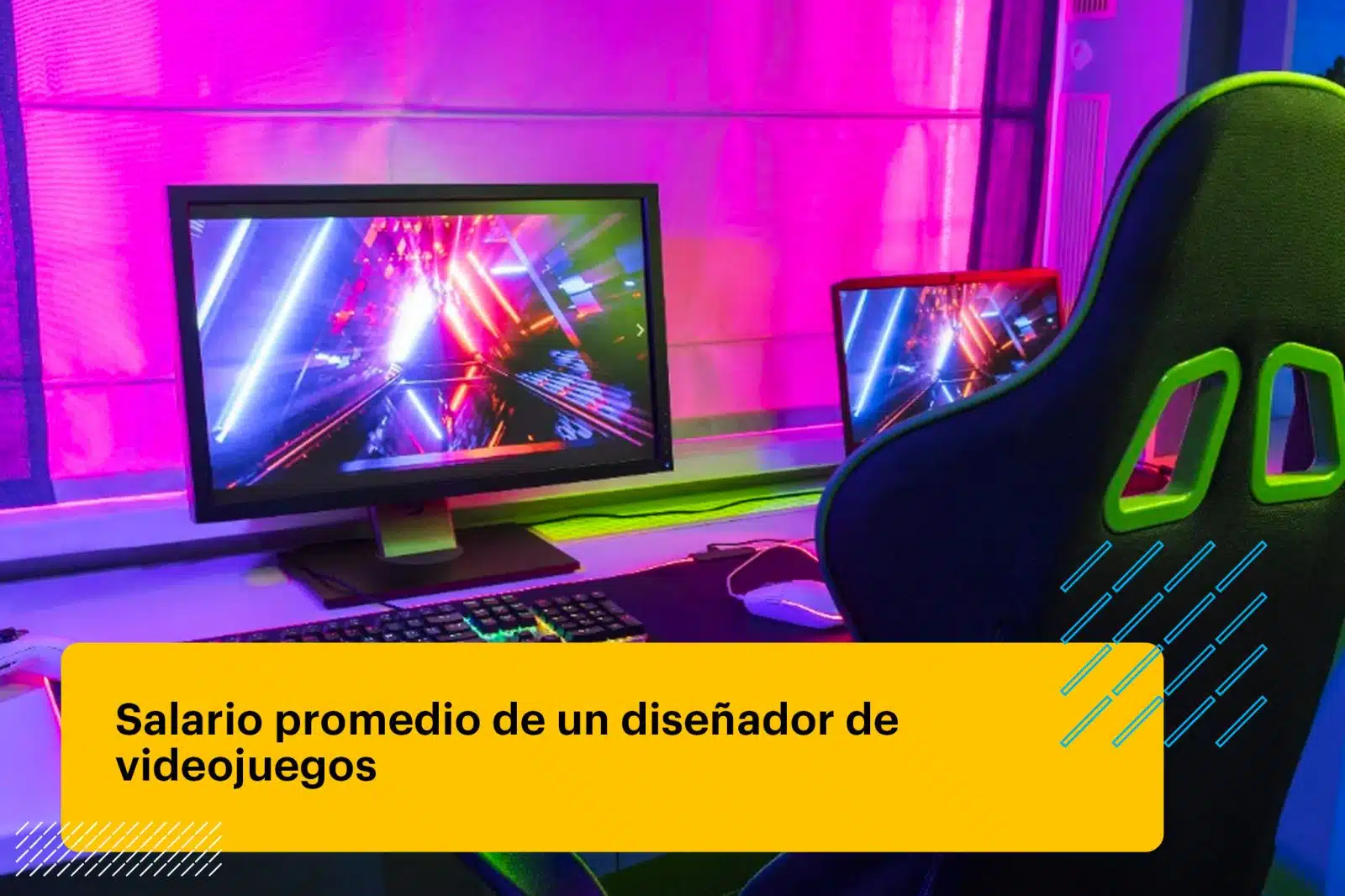computadora de un gamer