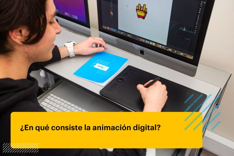 animador digital haciendo un proyecto