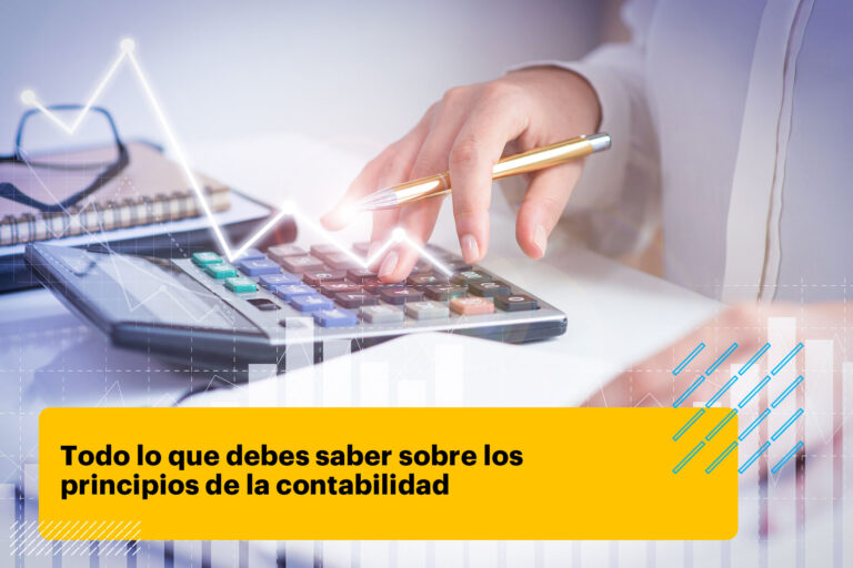 contador calculando ganancias con gráficas de análisis financiero