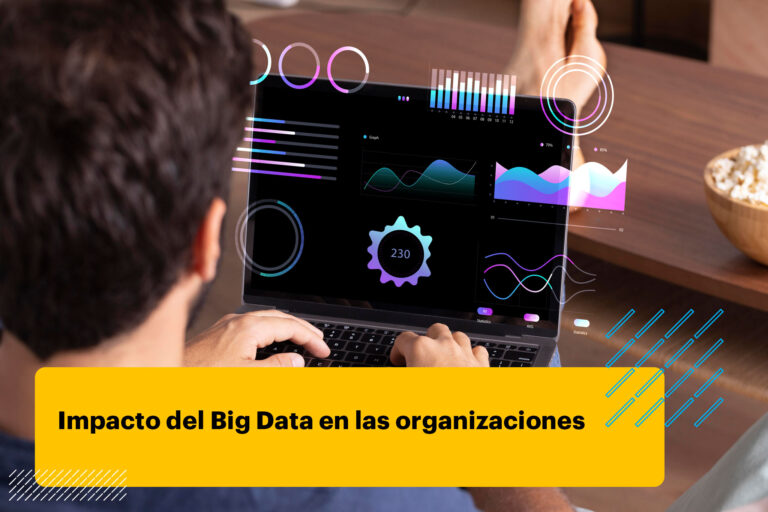 persona usando una herramienta de Big Data