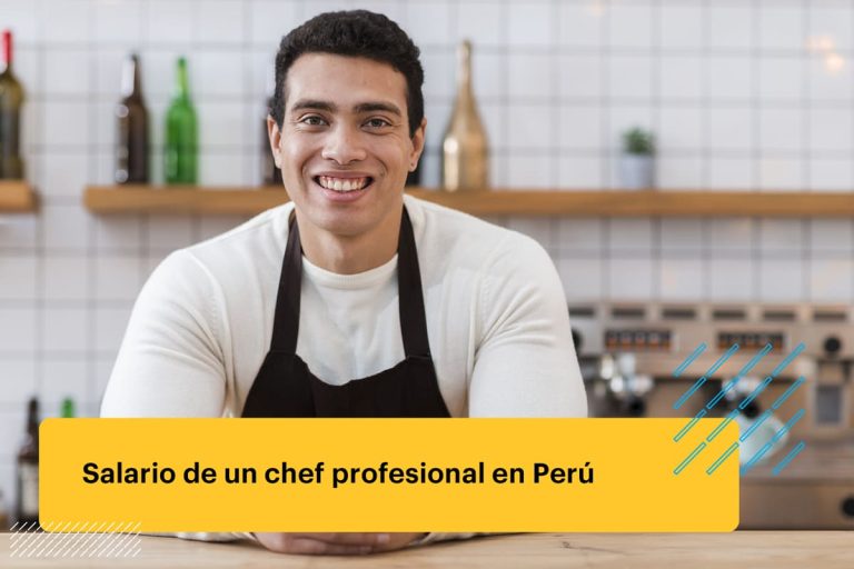 cuanto gana un chef profesional en peru​