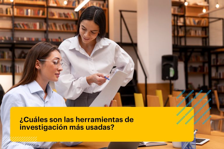 personas haciendo una investigación en una empresa