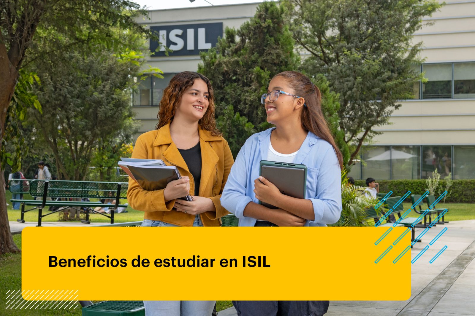 estudiantes en campus de ISIL
