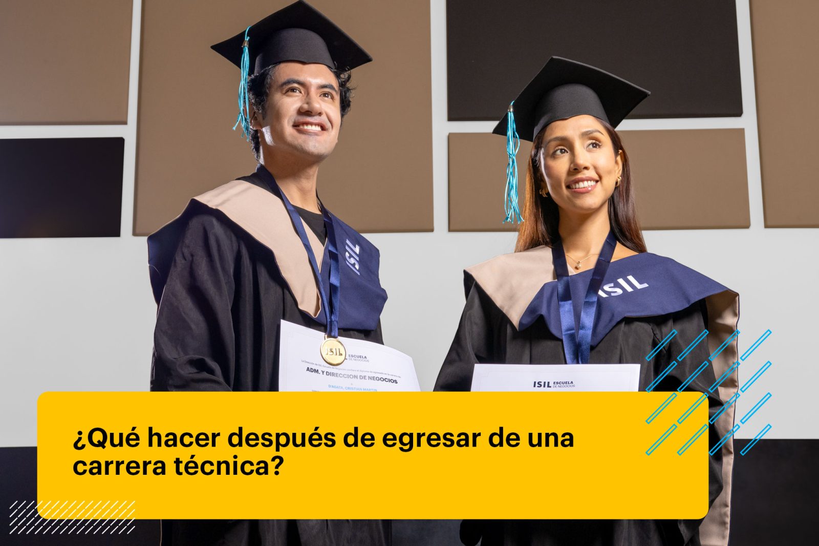 egresados de una carrera técnica