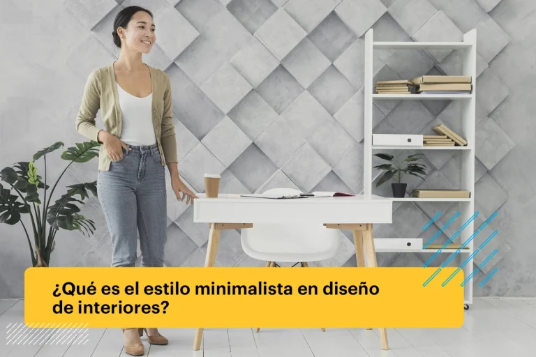 estilo minimalista en diseño interiores