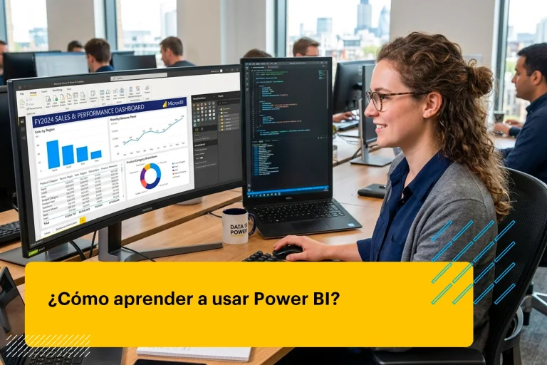 analista de datos usando Power BI