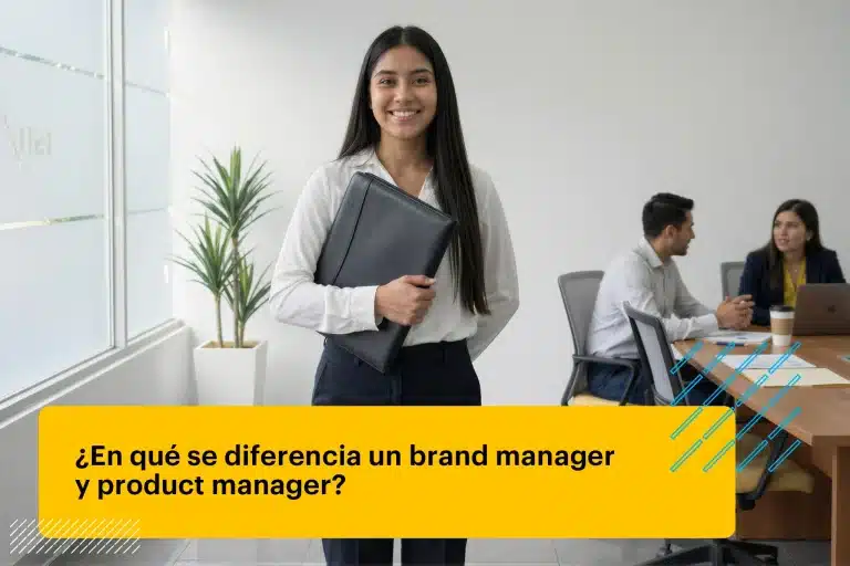 joven profesional en una junta directiva