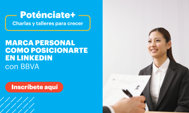 Potenciate +: Charla «Marca Personal Como posicionarte en LinkedIn» con BBVA