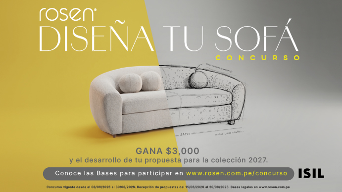 Concurso: «Diseña tu Sofá» de Rosen